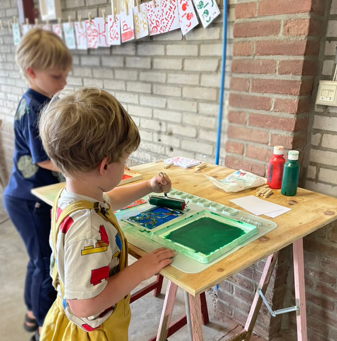 LEGO Printing, ouder+kind workshop - Loopvis