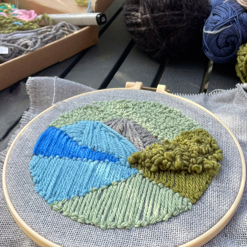 PUNCH needle workshop - Schilderen met draad