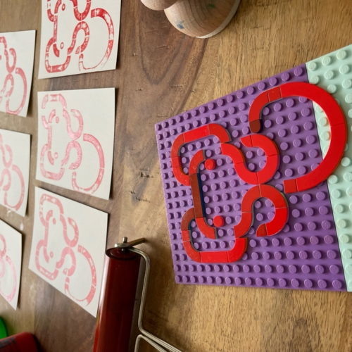 LEGO Printing, ouder+kind workshop - Loopvis