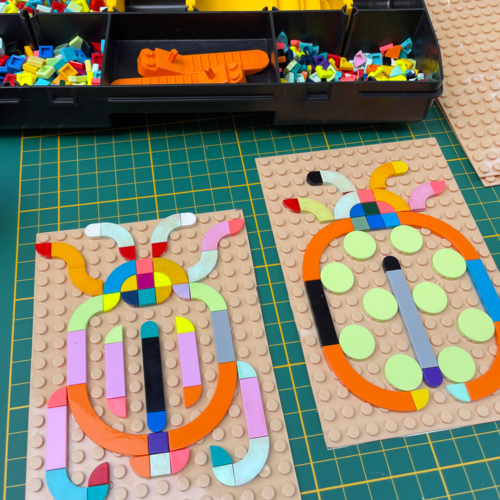 LEGO Printing, ouder+kind workshop - Loopvis